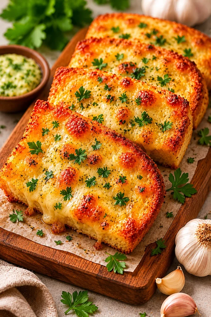 Keto Garlic Bread: The Side Dish That Refuses to Be Left Out Keto Garlic Bread